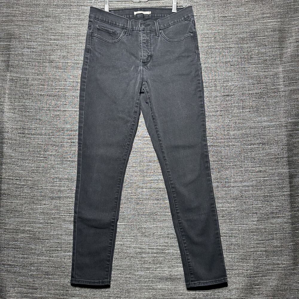 Levi's 311 Jeans Women's Size 30 Black Gray Shaping Skinny